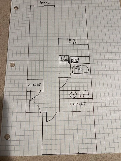 Floor plan 1BR Floor Plan