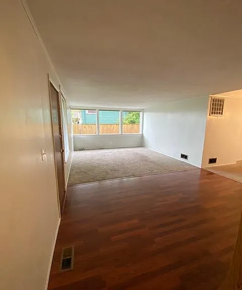 entry and living room from stairs