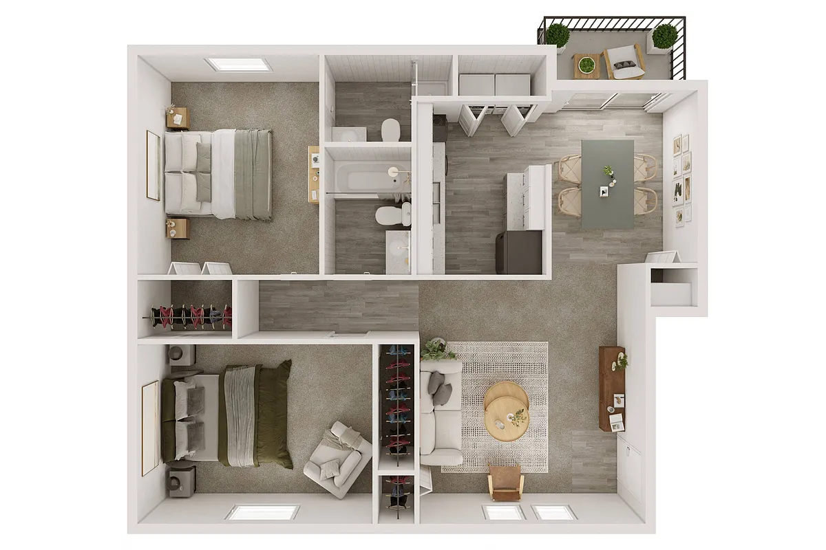 Floor plan B2