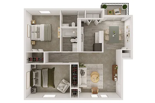 Floor plan B2