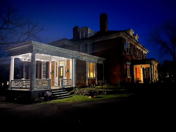 Chilton Hall by night