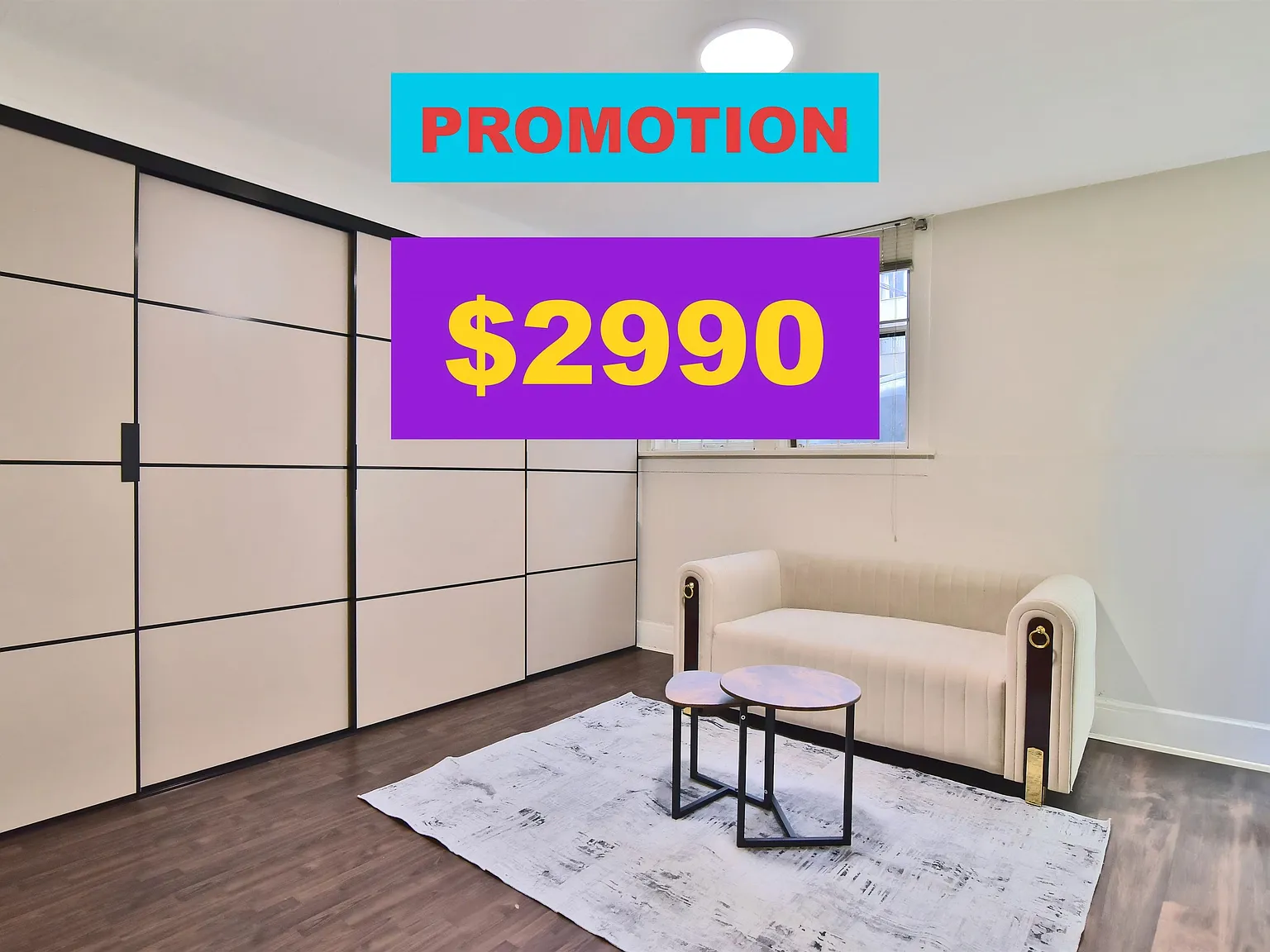 2 bed, 695 sqft, $2,990 — Photo 1