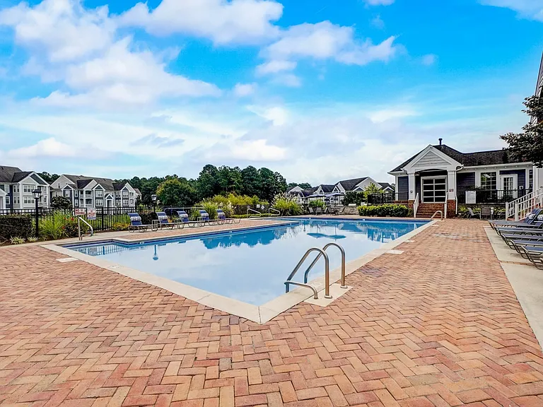 Swimming Pool with Lounge Chairs