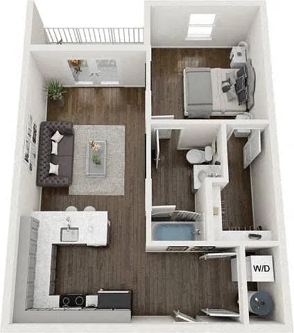 Floor plan Floorplan F