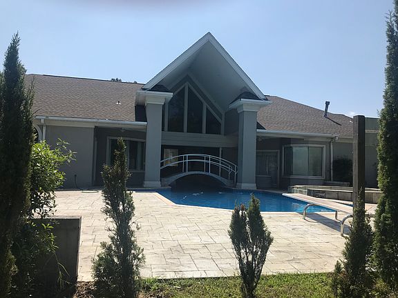 Rear view of Home and Pool