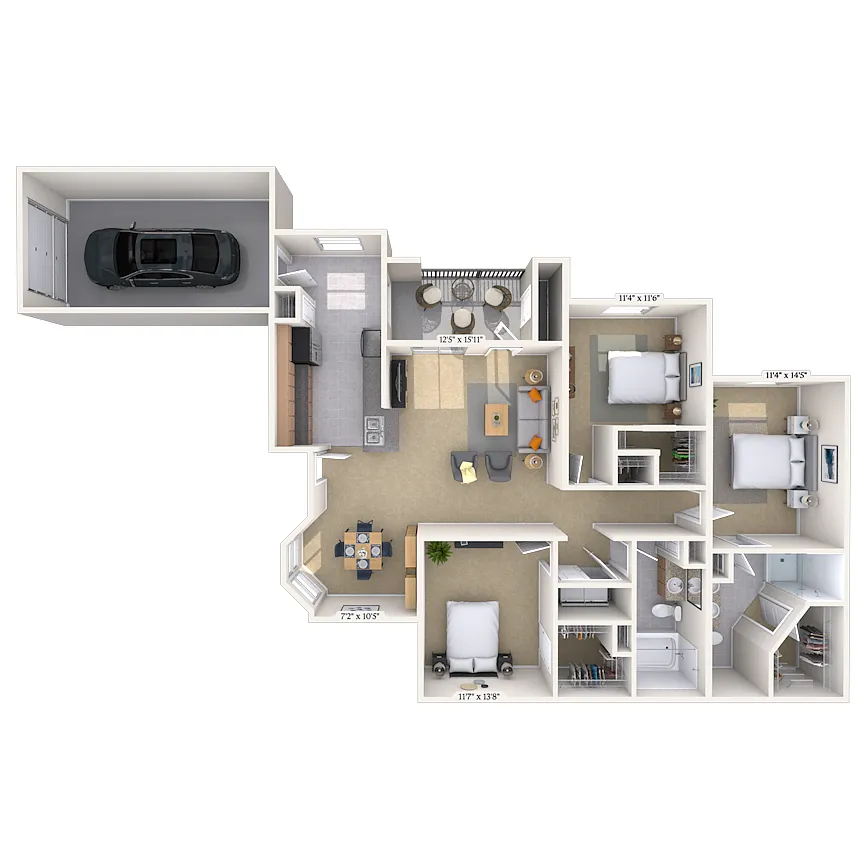 Floor plan Willow