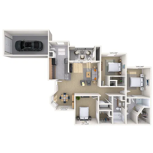 Floor plan Willow