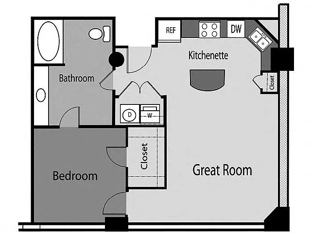 Floor plan A01