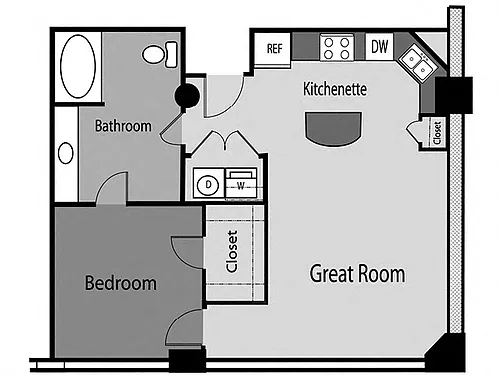 Floor plan A01