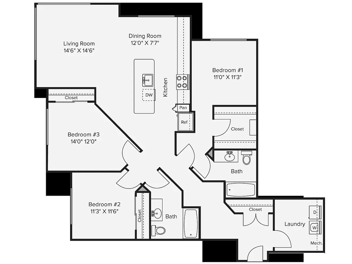 Floor plan C3