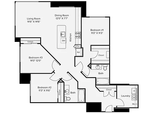 Floor plan C3