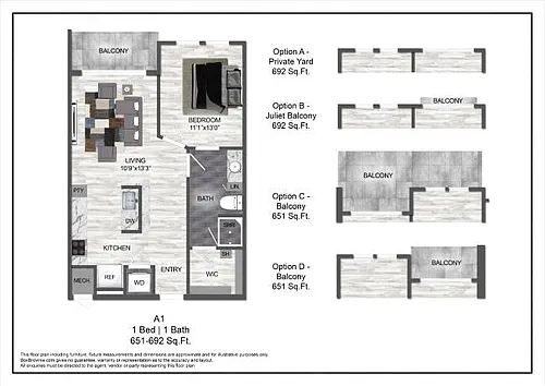 Floor plan A1