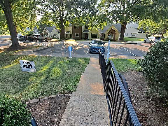 view from front door