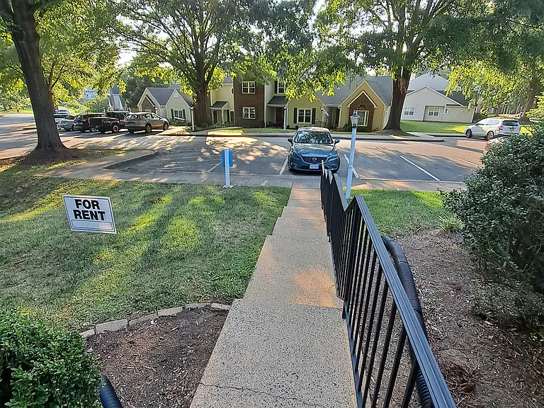view from front door