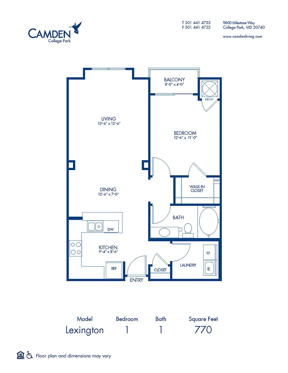 Floor plan Lexington