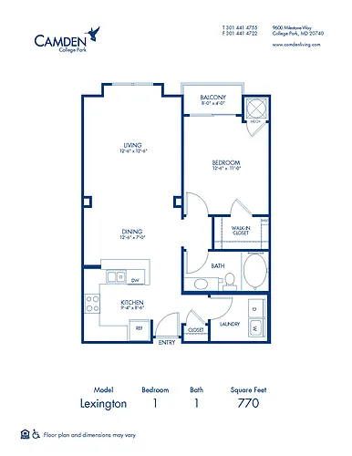 Floor plan Lexington