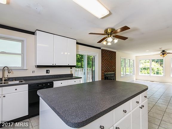 Walk out to side patio through sliding glass door