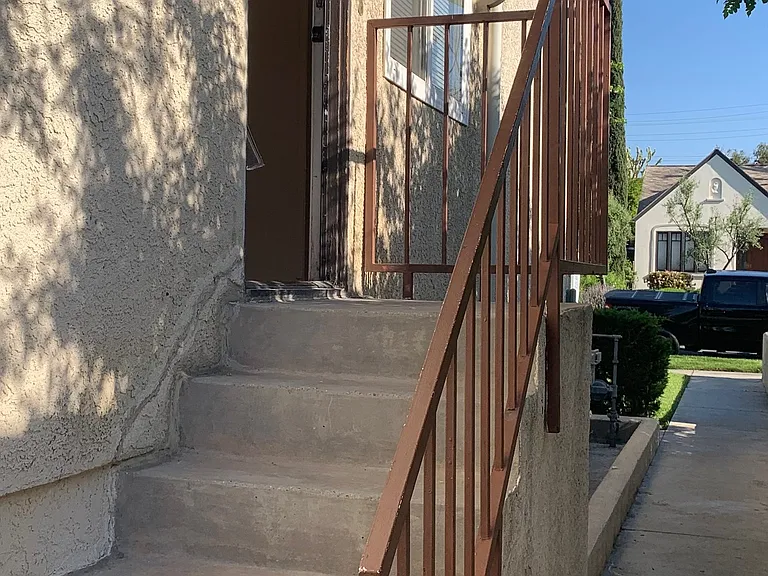 Unit main door entrance
