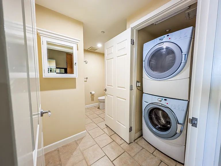 Full size washer and dryer