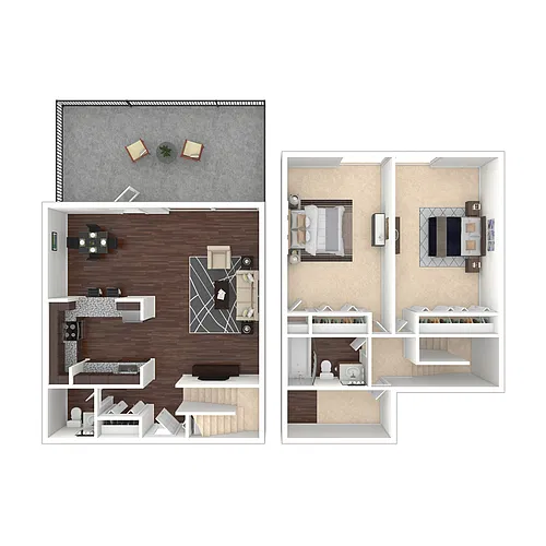 Floor plan B3