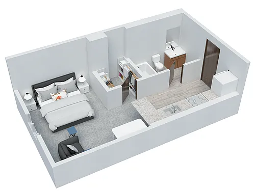 Floor plan Studio