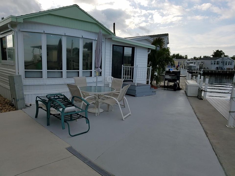 Water side patio