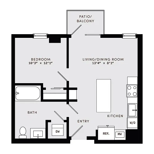 Floor plan A2 ANSI