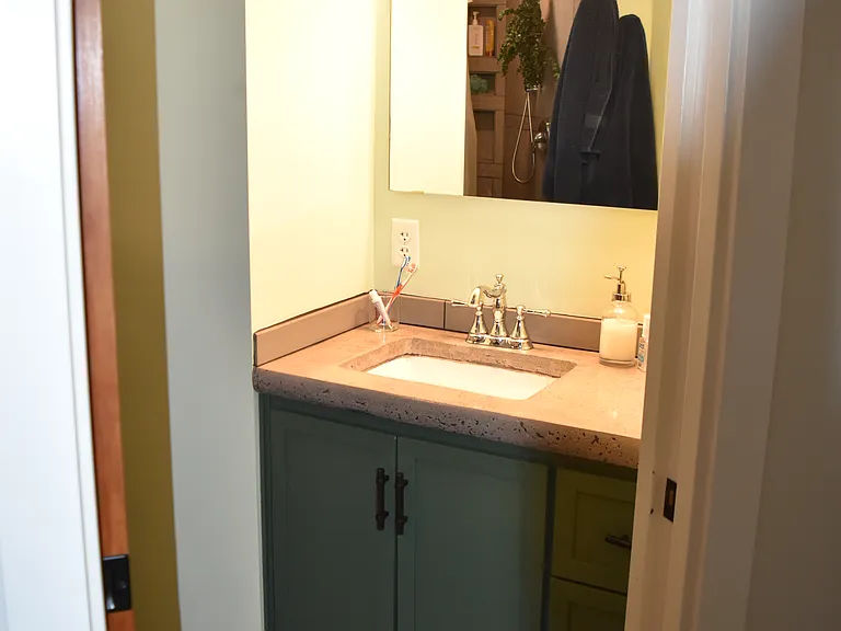 Basement bathroom