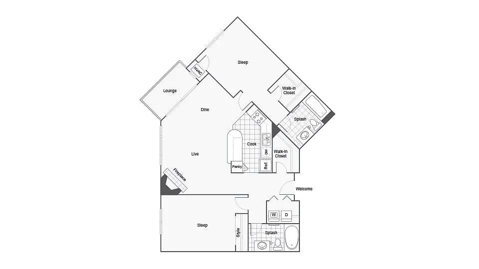 Floor plan Blackstone