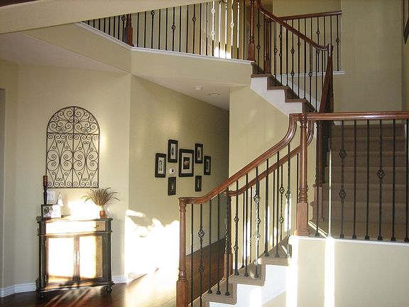 Iron staircase