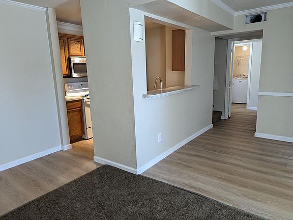 View on kitchen from family room