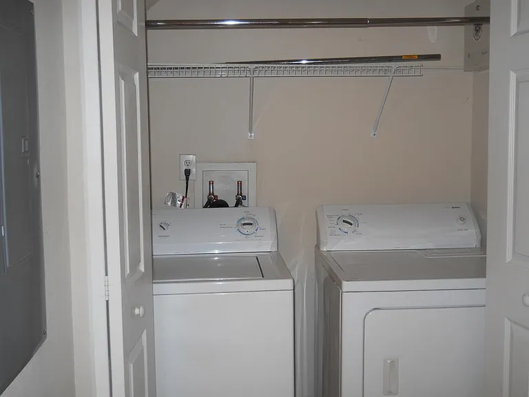 washer and dryer