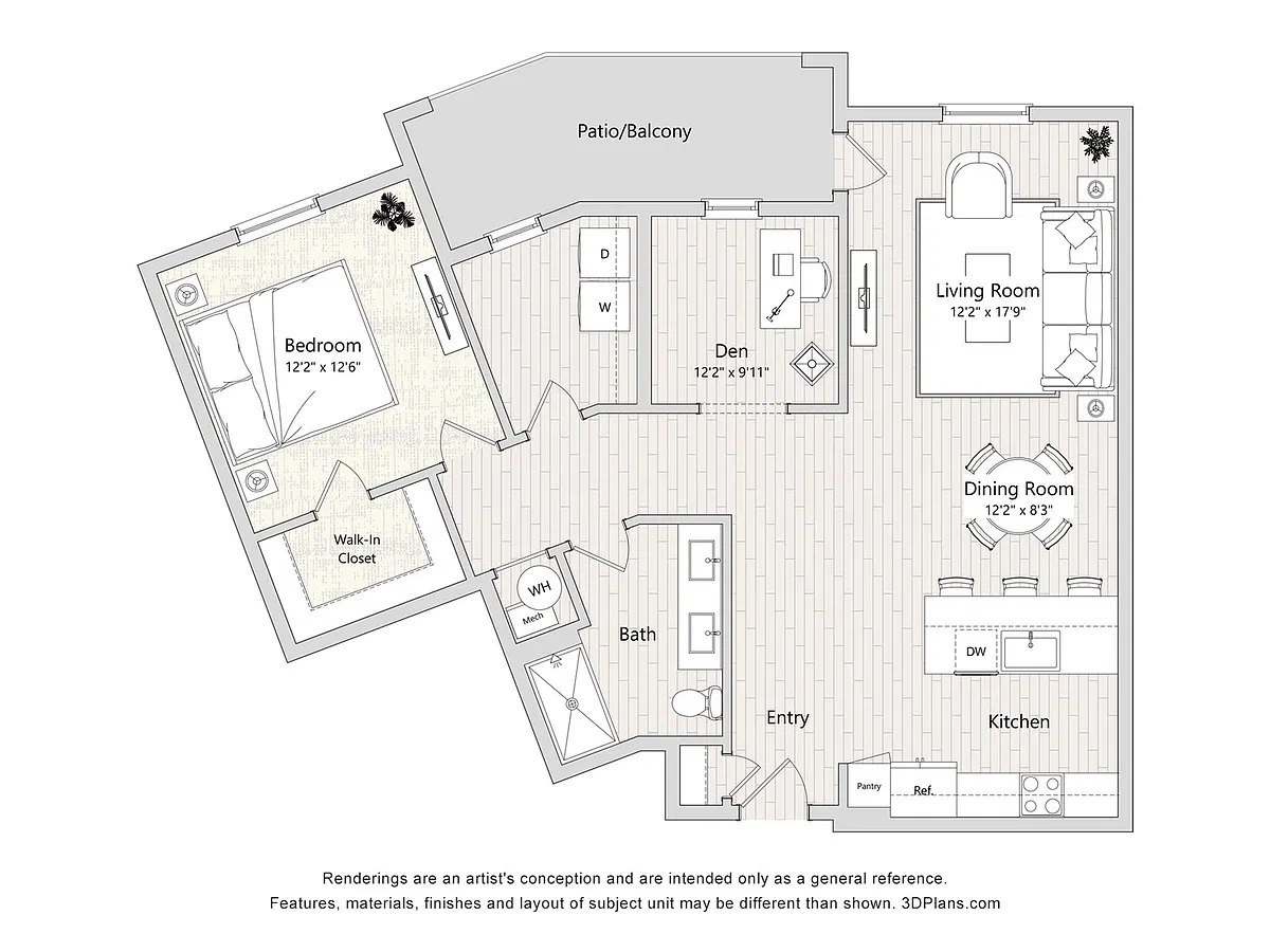 Floor plan B3