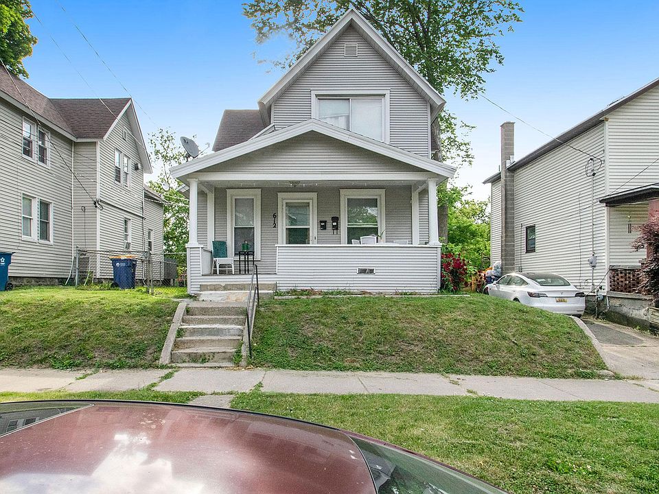 Front of house entry with porch