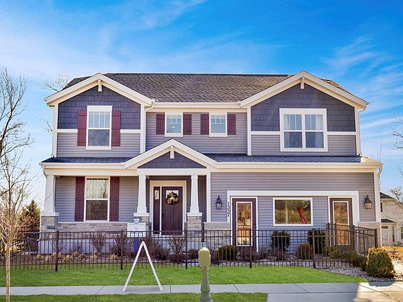 Sulton model home Craftsman elevation by William Ryan Homes