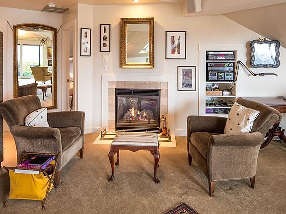 Cozy Gas Fireplace