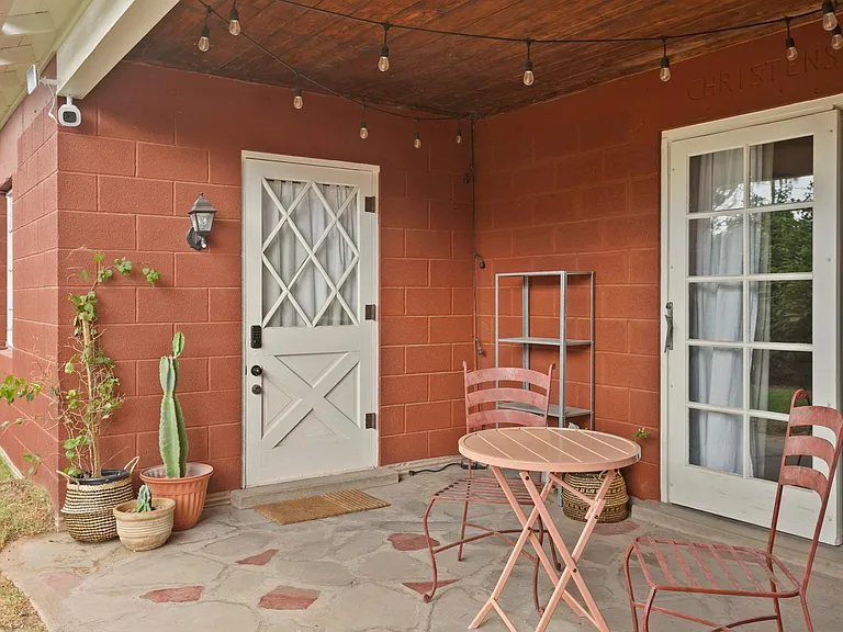 Back patio