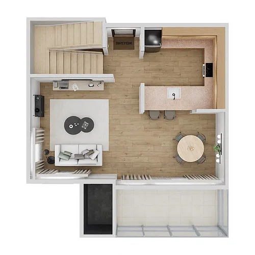 Floor plan A1