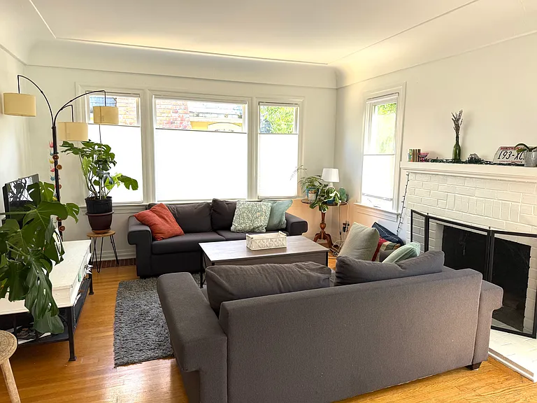 sunny south facing living room
