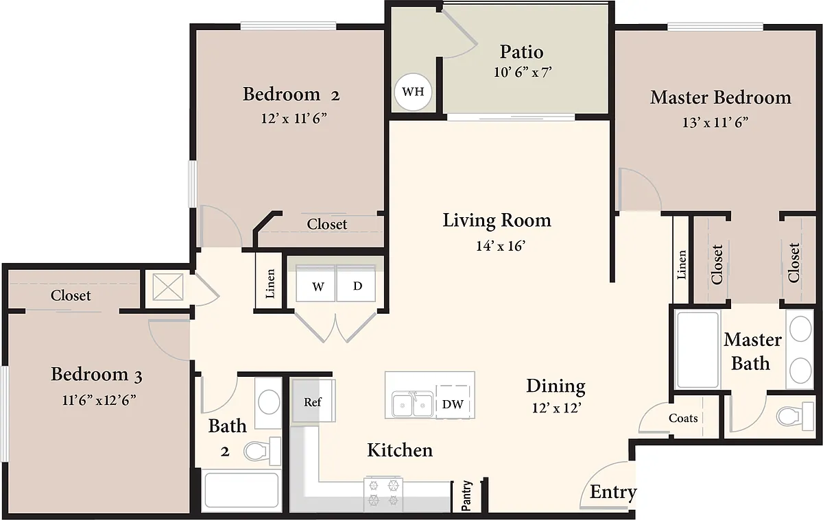 Floor plan C2