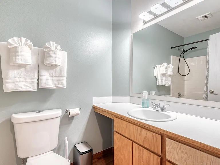 Full Hallway bathroom upstairs with bathtub/shower