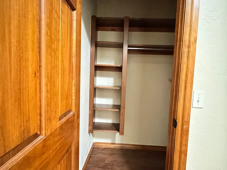 Walk-in closet in bedroom # 3