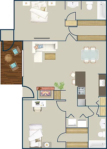 Floor plan E