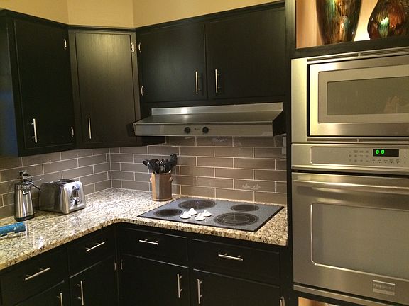 new kitchen with stove/micro