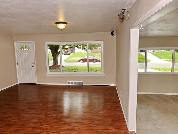 Large, vinyl thermal windows are found throughout this home for great natural light