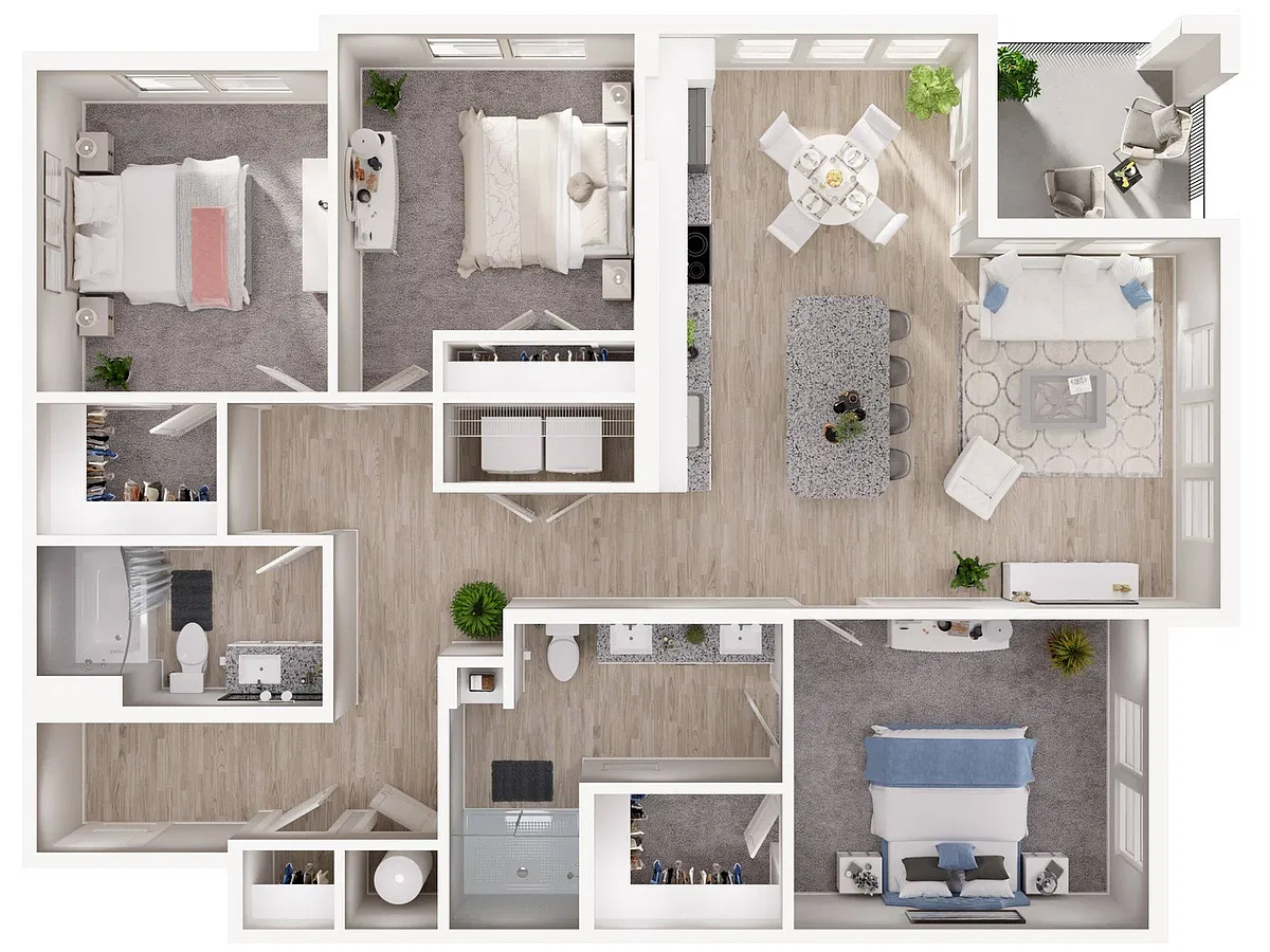 Floor plan C1