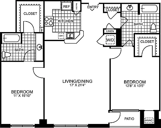 Floor plan B20