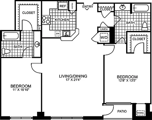 Floor plan B20