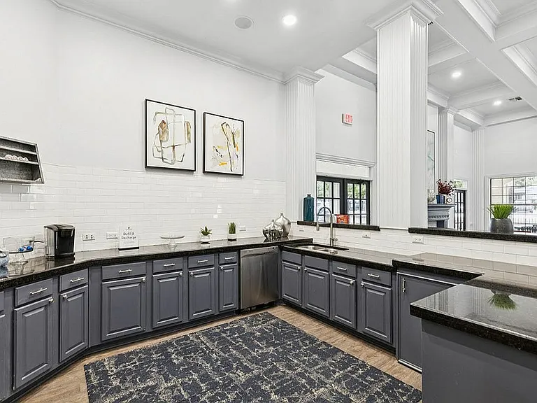Kitchen Area at Apt CoWork at Stonebriar of Frisco Apartments