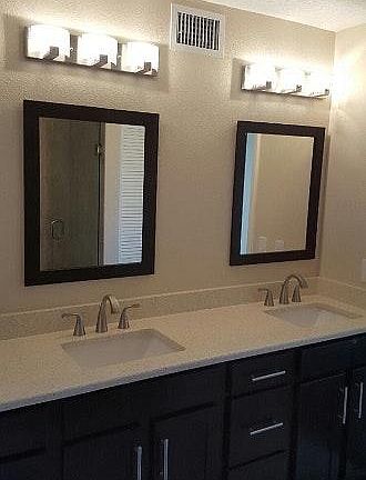 Brand new tiled bathrooms